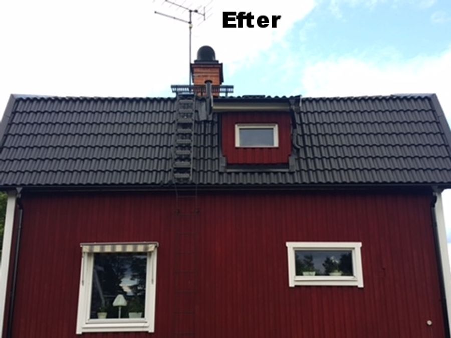 Takomläggning, Huddinge, bild 9