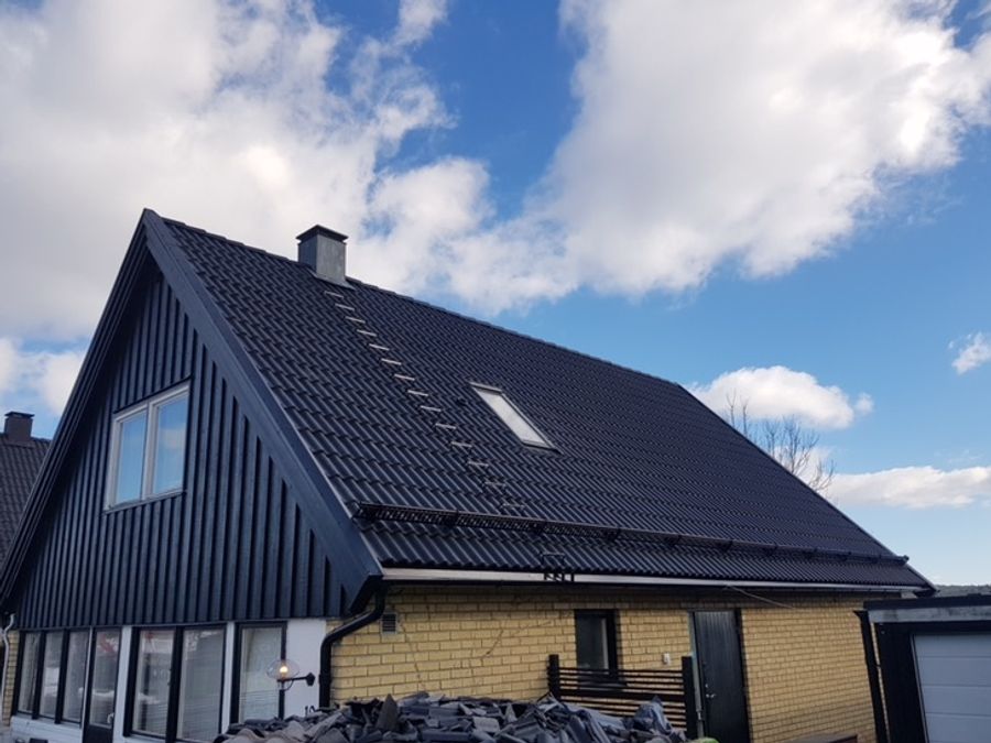Takomläggning, Grödinge, bild 2