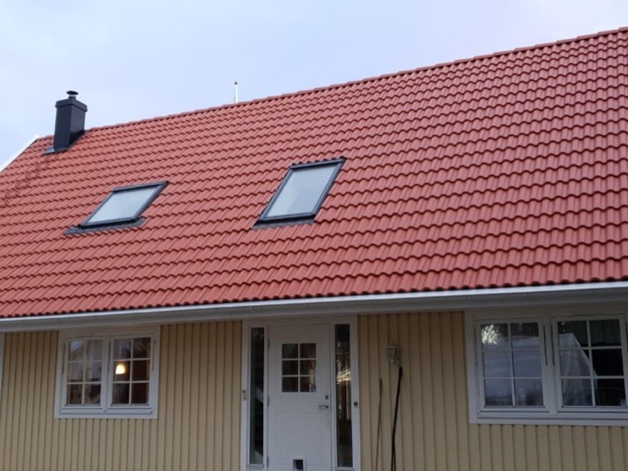 Takrenovering, Täby, bild 2