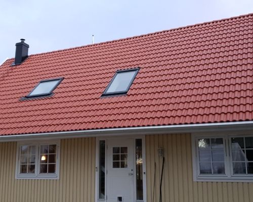 Takrenovering, Täby, bild 2