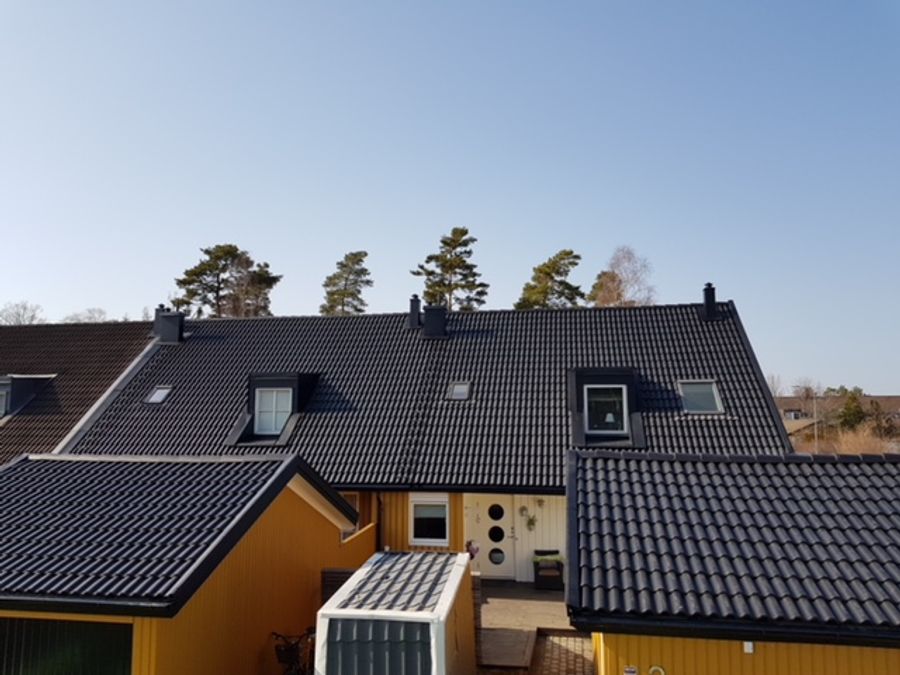 Takomläggning, Lidingö, bild 2