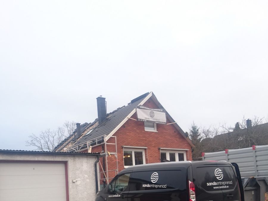 Takomläggning, Huddinge, bild 6