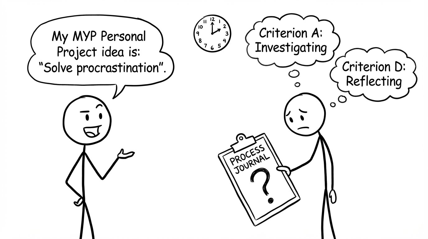 Student solves procrastination