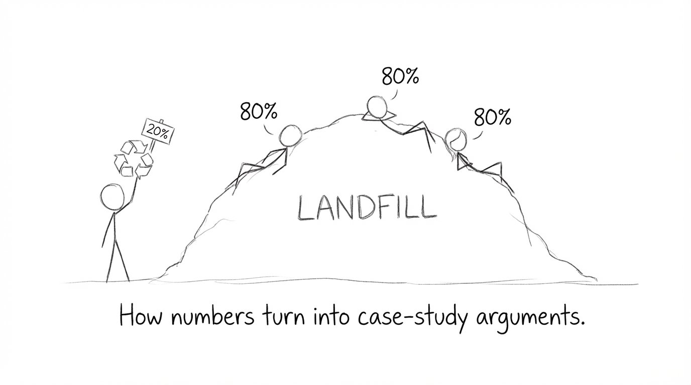 Landfill percentage lounge
