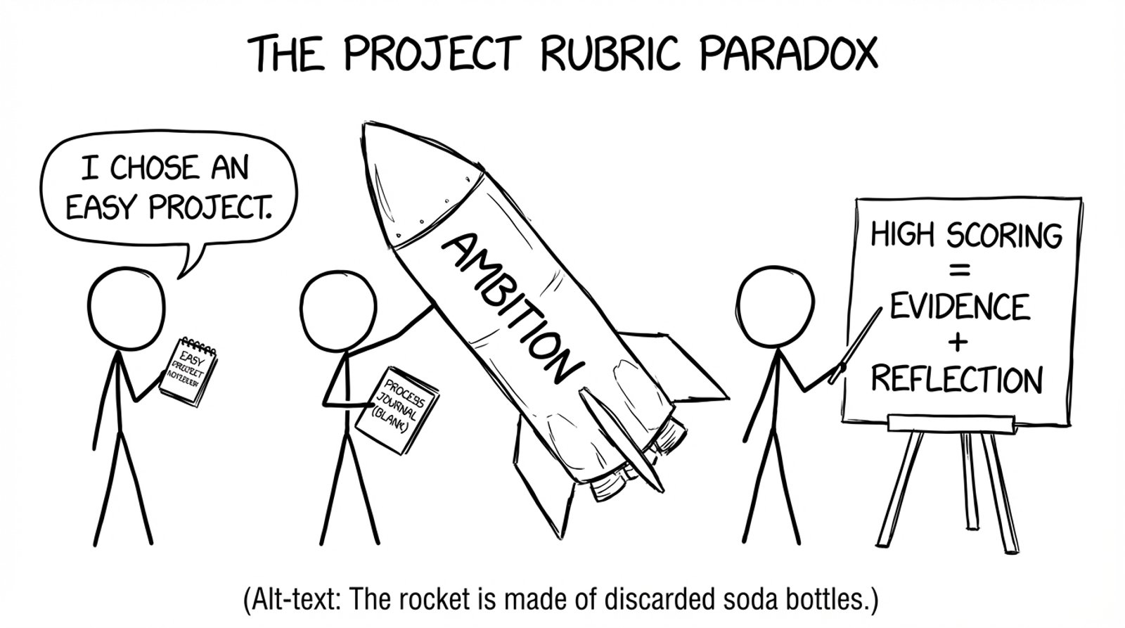 Easy project vs ambitious project