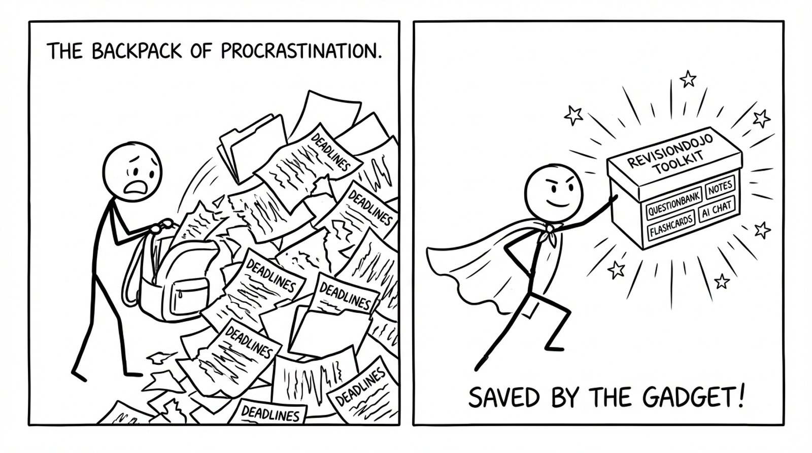 Backpack avalanche vs neat RevisionDojo toolkit box