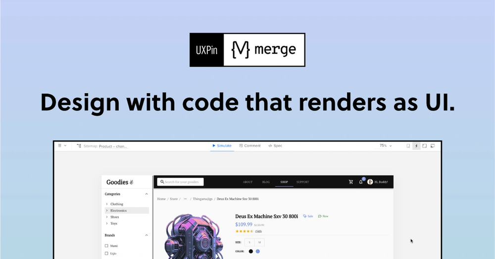Screenshot of UXPin Screenshot of UXPin