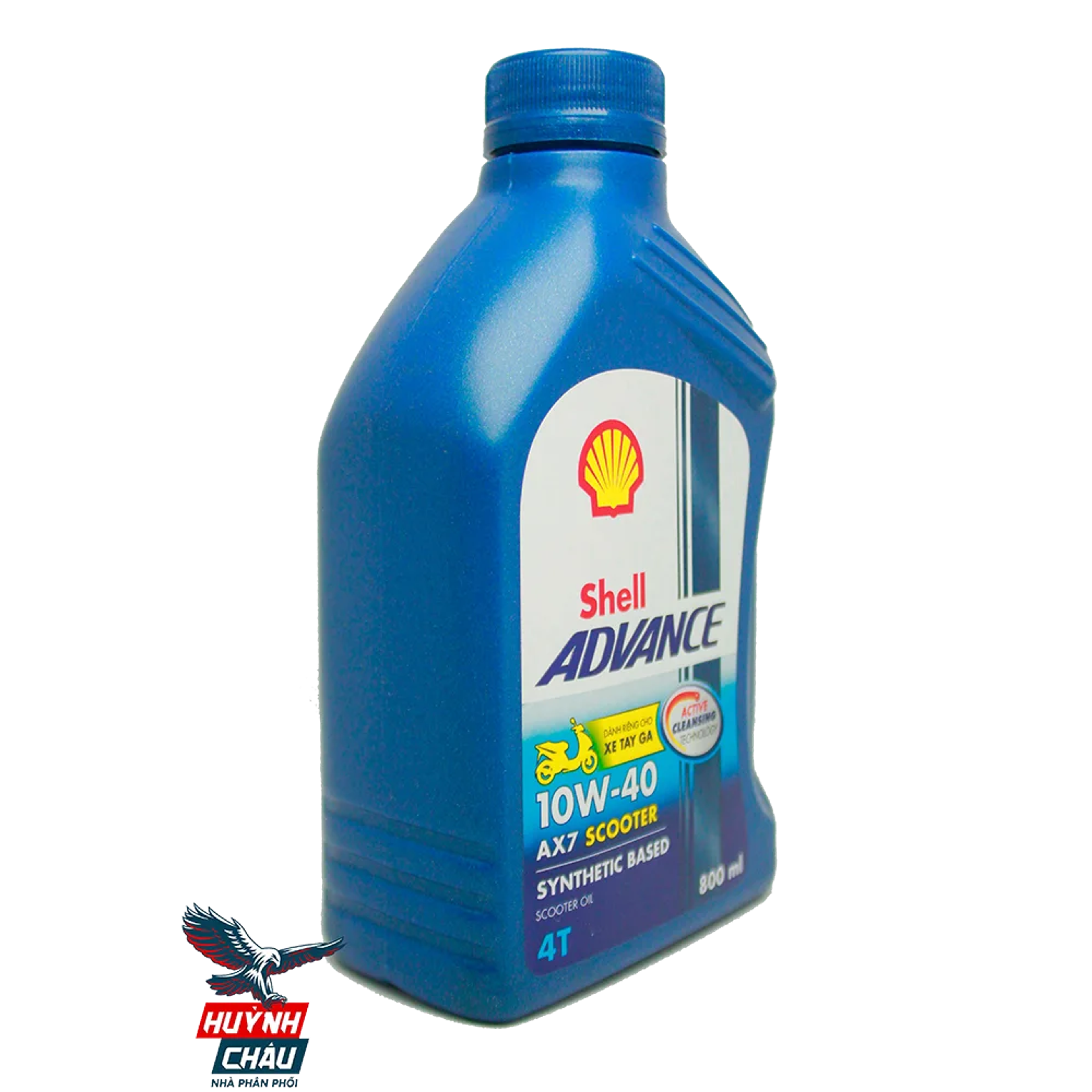 Mua Nhớt Shell Advance AX7 4-AT 10w40 - Dầu Nhớt Huỳnh Châu