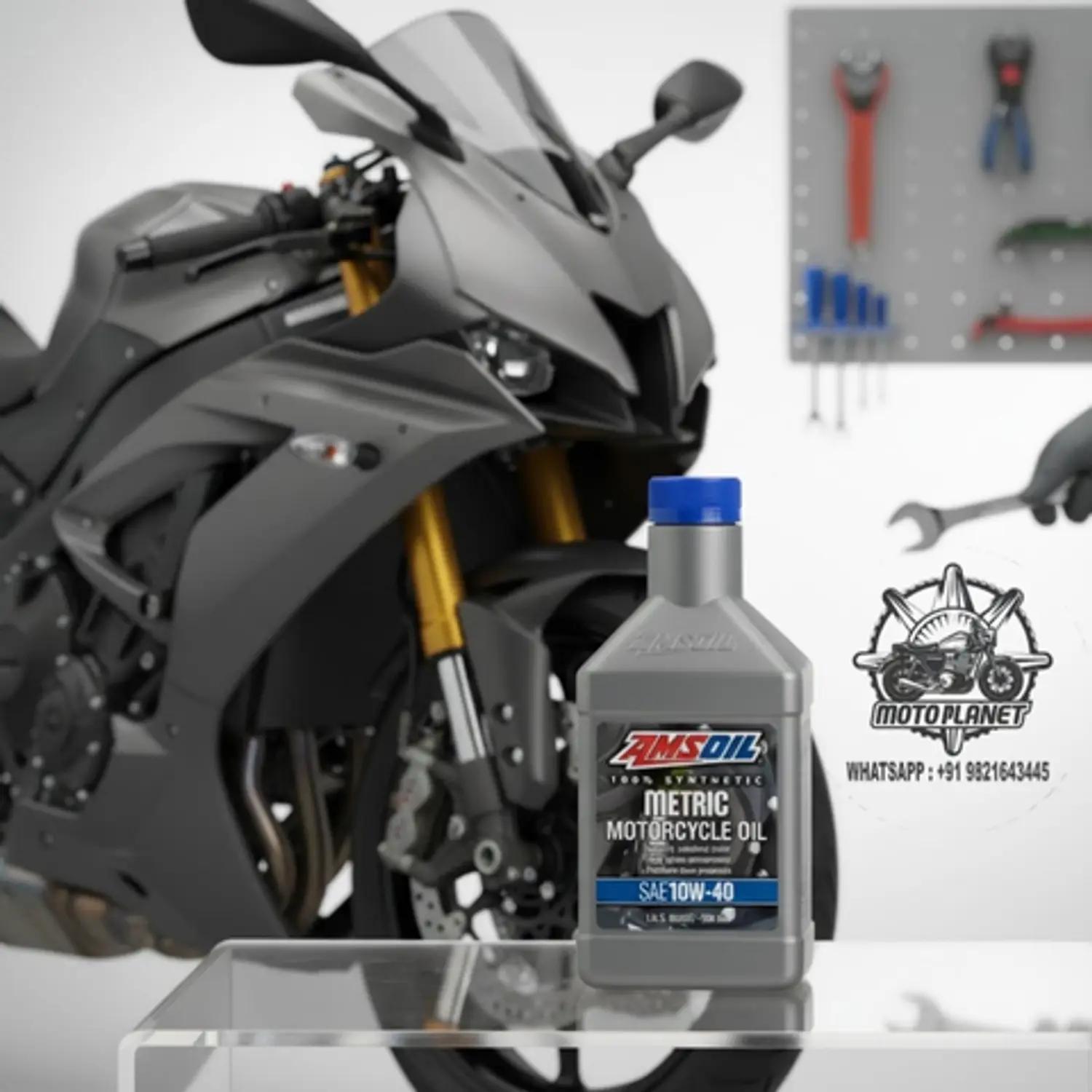 Đánh giá thực tế: AMSOIL Metric Motorcycle Oil có thực sự bảo vệ xe côn tay tốt hơn nhớt thường không?
