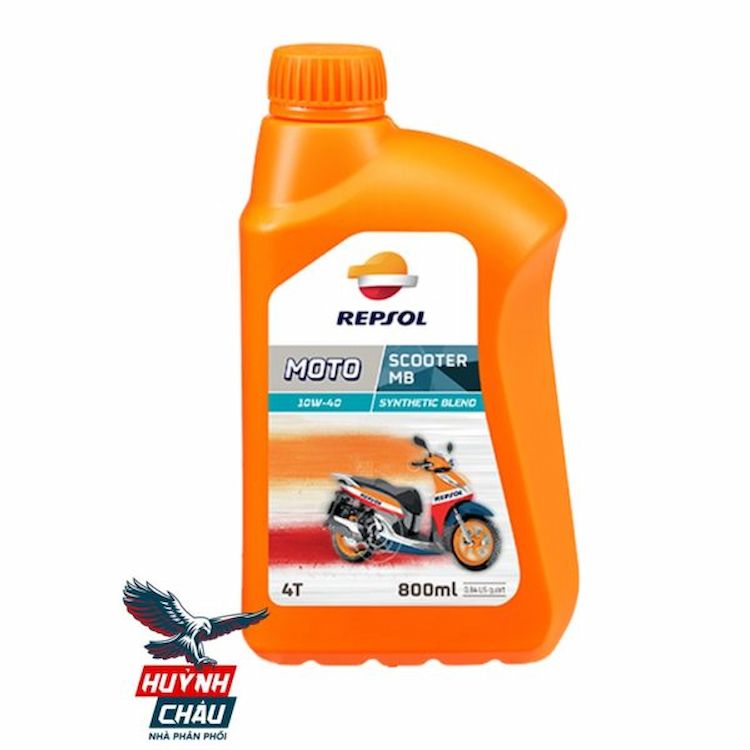 Các Sản Phẩm Dầu Nhớt Repsol Cho Xe Tay Ga