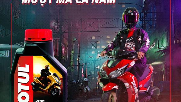 Dầu nhớt Motul - Nguyên liệu vàng cho động cơ xe máy