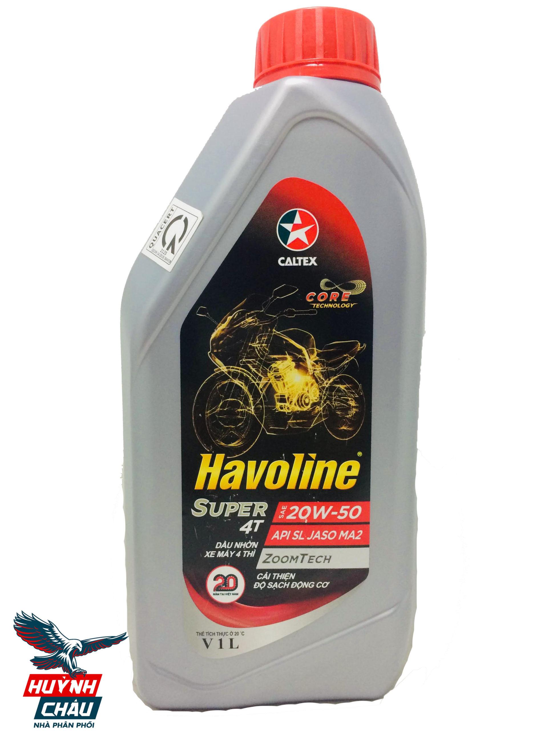 Caltex Havoline Super 4T 20w50 1L