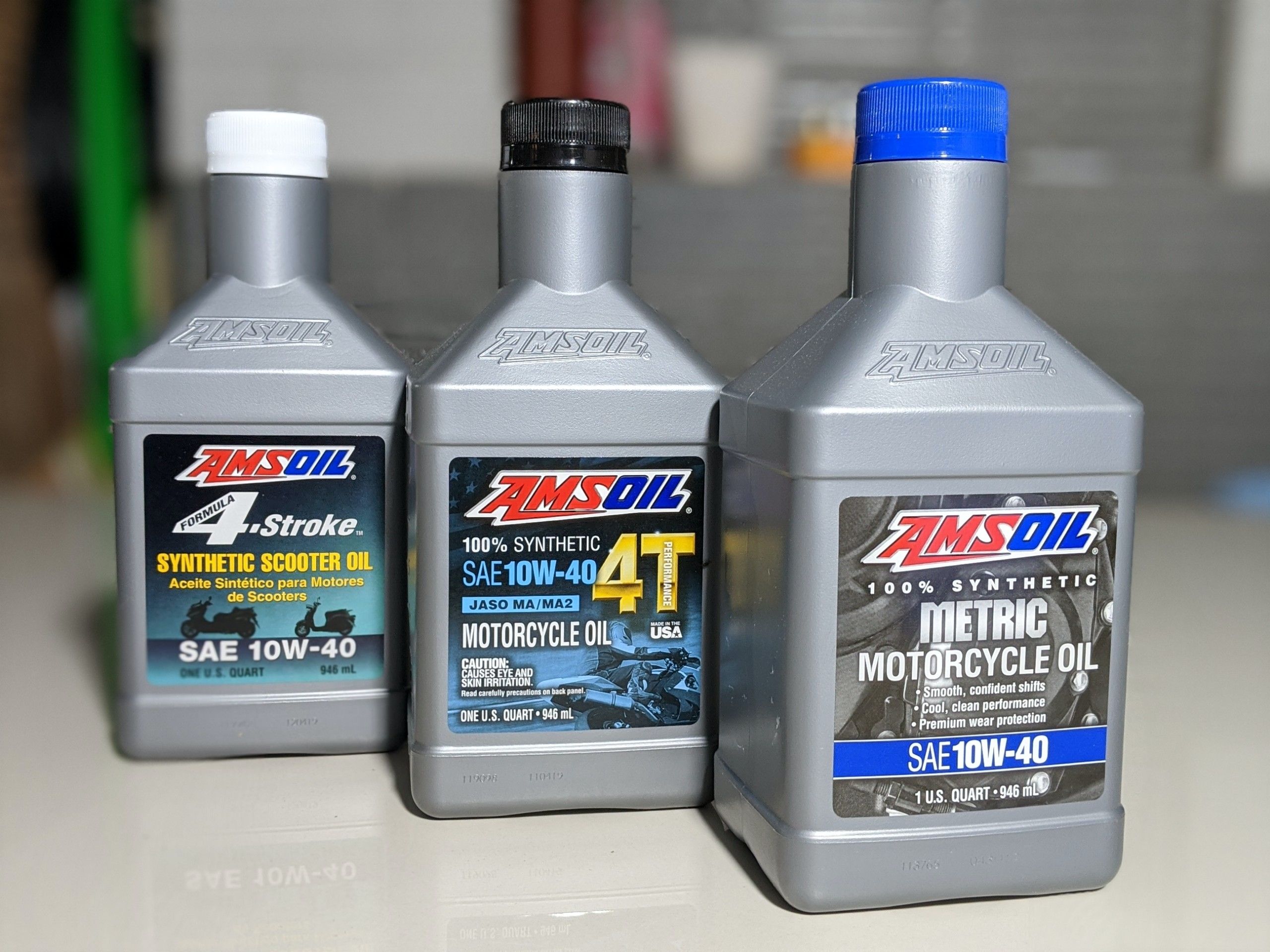 Dầu nhớt AMSOIL Synthetic Scooter 10w40 - ứng cử viên sáng giá dành cho xe tay ga