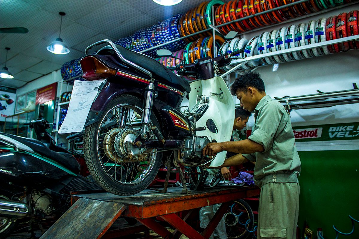 Dịch vụ sửa xe ở Thành phố Hồ Chí Minh quá tải khách sau dịch