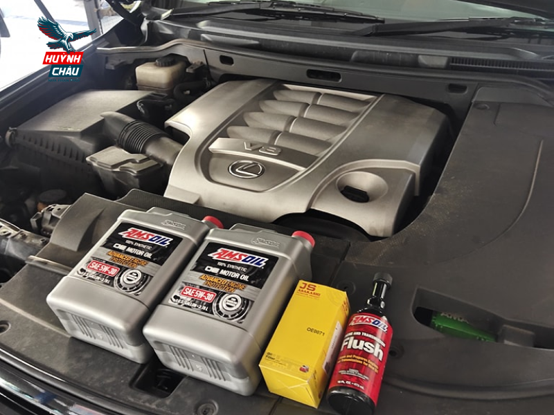 Bảo Dưỡng Lexus Với Bộ Sản Phẩm AMSOIL Chính Hãng
