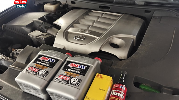 Bảo Dưỡng Lexus Với Bộ Sản Phẩm AMSOIL Chính Hãng