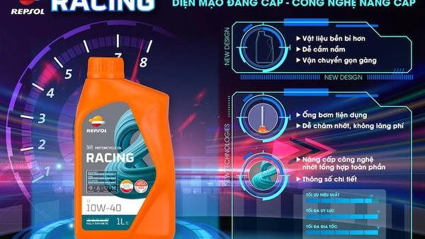 REPSOL ra mắt thiết kế và công nghệ mới cho dầu nhớt xe máy