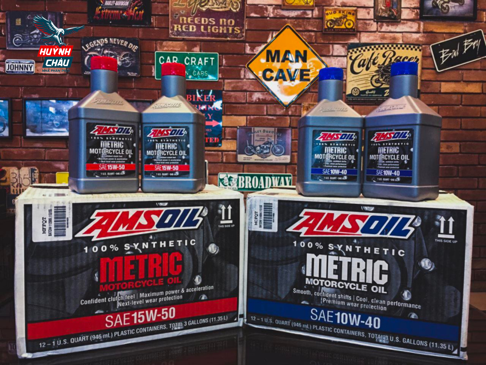 Đánh giá nhớt AMSOIL Metric tổng hợp 100% cho Phân khối lớn, Mô tô Bigbike