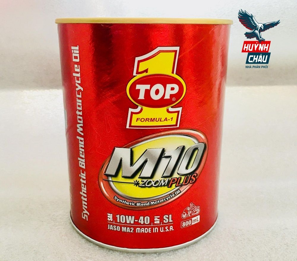 Dầu nhớt top 1 M10 Plus 10w40 - Lựa chọn hợp lý cho dân phượt thủ xe gắn máy