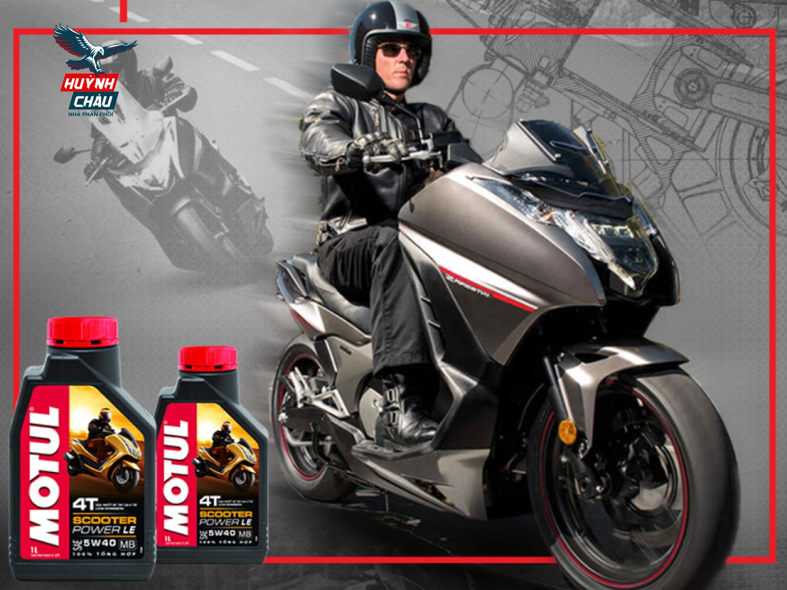 Tiết Kiệm Nhiên Liệu Tối Đa Xe Tay Ga Với Nhớt Motul 5W40