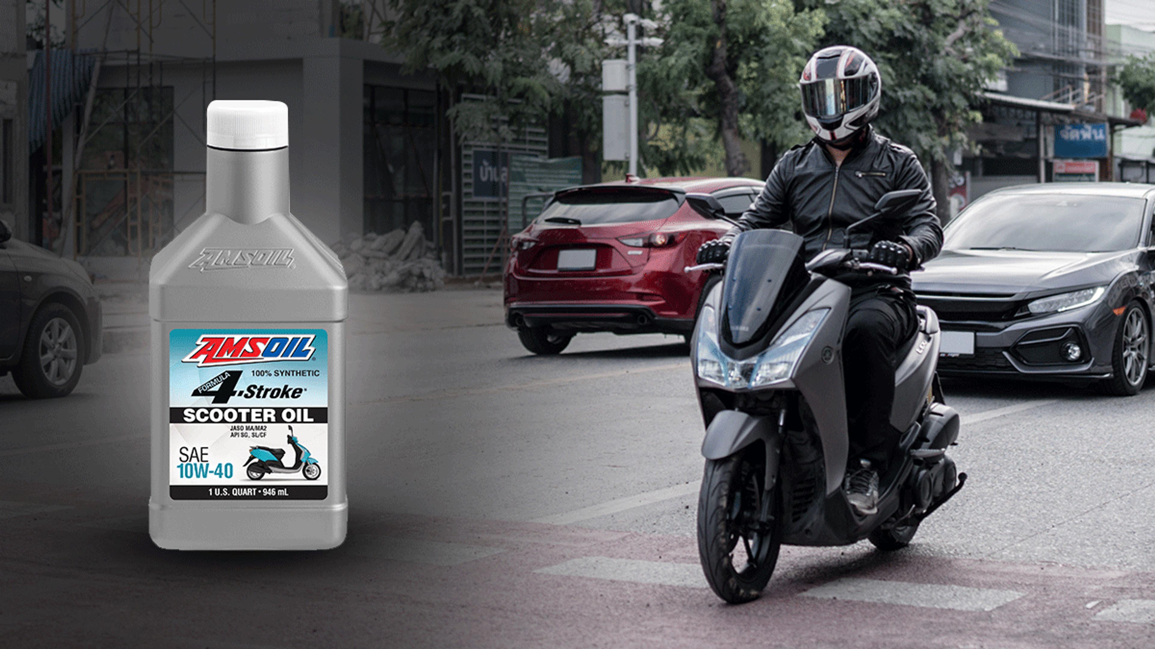Xe tay ga 150cc chọn nhớt gì? 10W-40 tổng hợp hay bán tổng hợp để bền động cơ trong phố