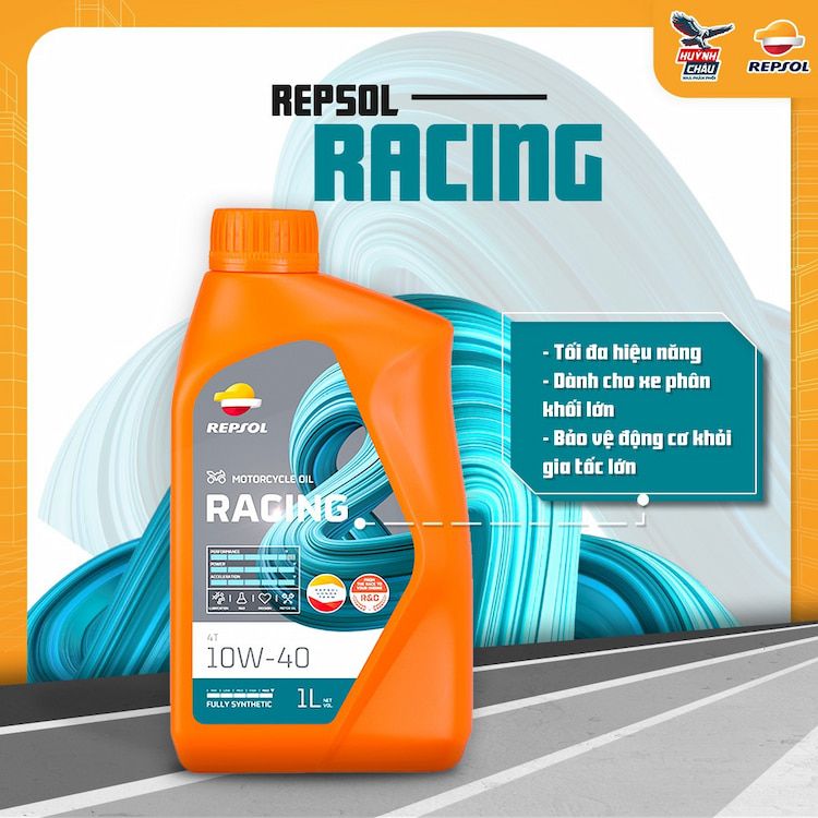 Cách sử dụng dầu Repsol Racing phát huy tối đa hiệu quả nhất
