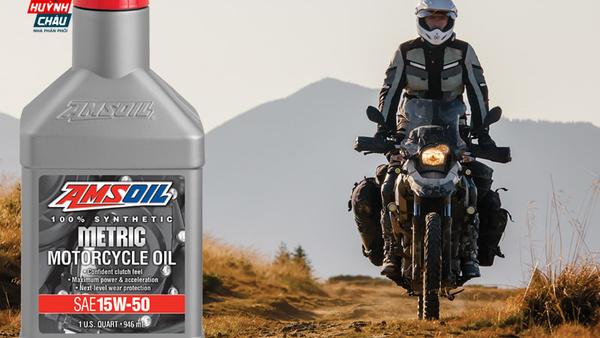 Sự khác biệt giữa các loại dầu nhớt xe mô tô của AMSOIL
