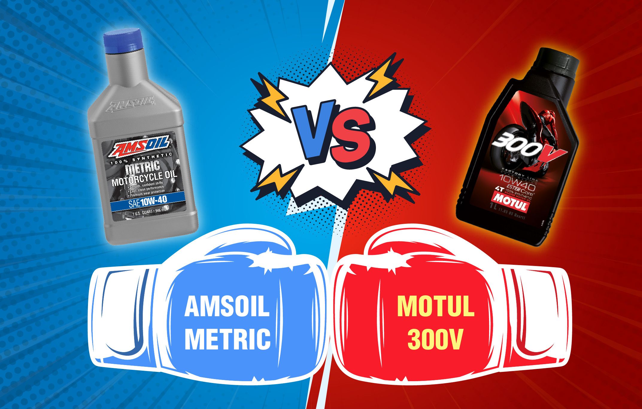 Amsoil Metric và Motul 300V loại nào tốt hơn? Phân tích dầu gốc PAO và dầu gốc Ester
