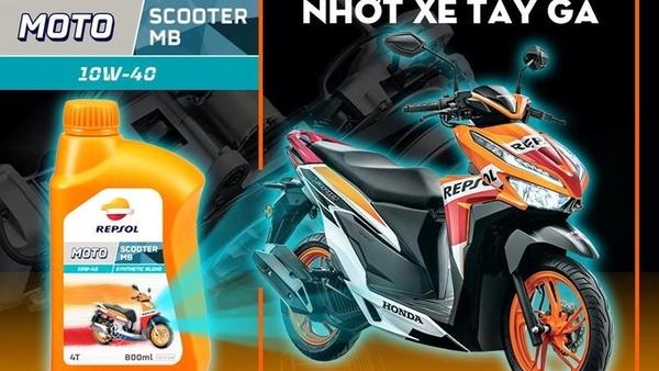 Chọn nhớt Repsol cho tay ga càng đặc càng tốt, đúng hay sai?