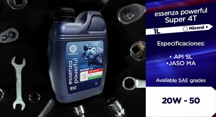 Essenza Powerful Super 20w50 - dòng dầu nhớt tuyệt vời dành cho xe 4 thì