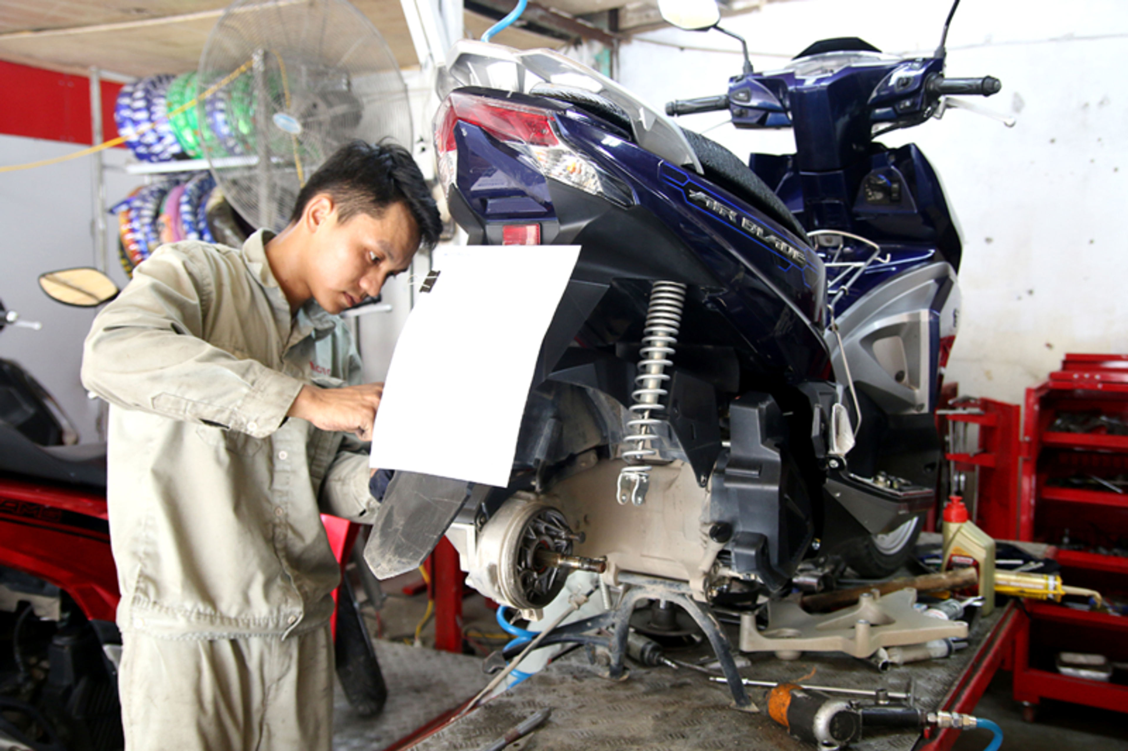 Cần bảo dưỡng xe tay ga định kỳ để xe luôn vận hành tốt và êm ái