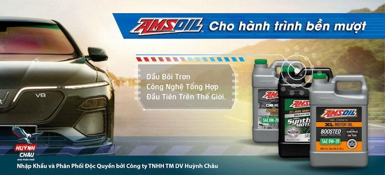 Dầu nhớt AMSOIL - đứng đầu trong việc bảo vệ động cơ xe máy, ô tô