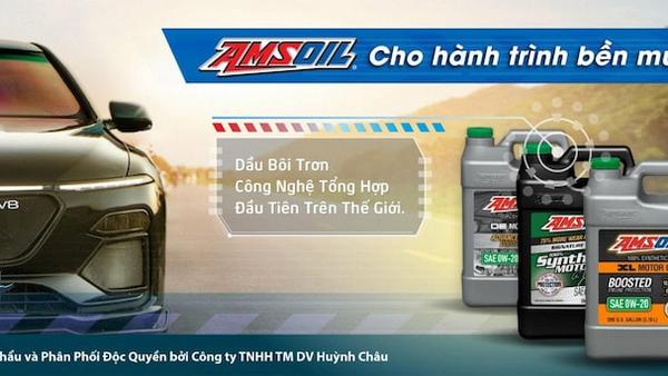 Dầu nhớt AMSOIL - đứng đầu trong việc bảo vệ động cơ xe máy, ô tô