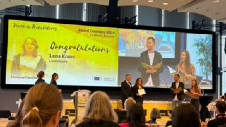 EPAS-label: Concours de traduction Juvenes translatores 2024