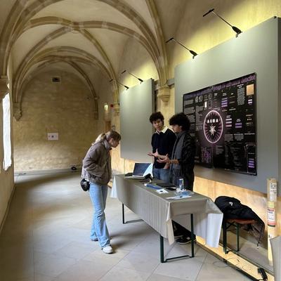 NOTRE PROJET "AURA" AU SCIENCE FESTIVAL À L'ABBAYE NEIMËNSTER. (22. - 23.11.2025) — photo 1