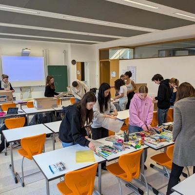 COURS FACULTATIF "DÉVELOPPEMENT DURABLE - SOLIDARITÉITSGRUPP": COLLECTE POUR LE CAP-VERT — photo 1