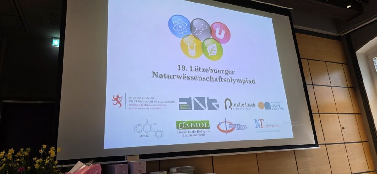 DEN AL OP DER NATURWËSSENSCHAFTSOLYMPIAD.