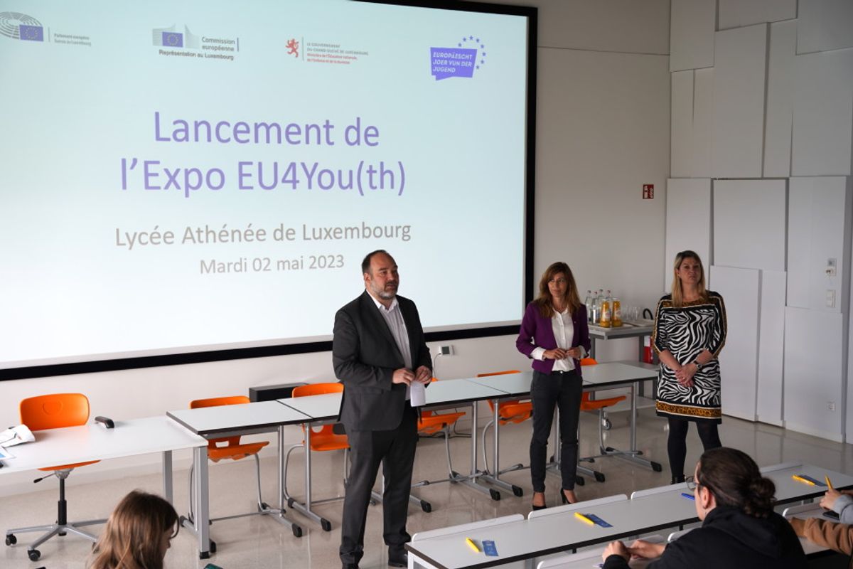 EPAS: Vernissage de l’exposition EU4You(th)
