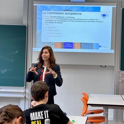 4CLZH1: Visite de Mme Anne Calteux, directrice de la Représentation de la Commission européenne au Luxembourg — photo 3