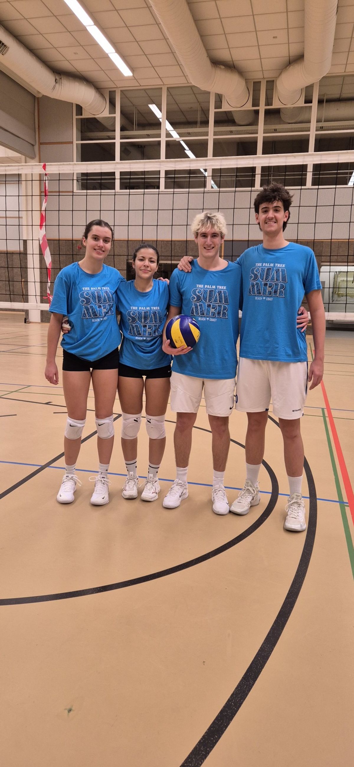 De Volleyball Tournoi 2024 vun eise Primaner.