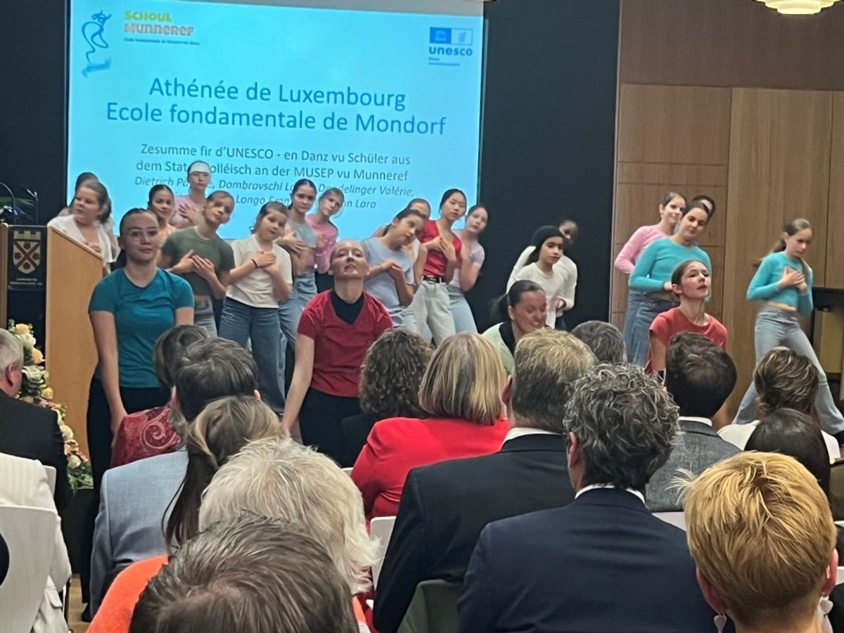 25e anniversaire des Écoles UNESCO du Grand-Duché de Luxembourg.