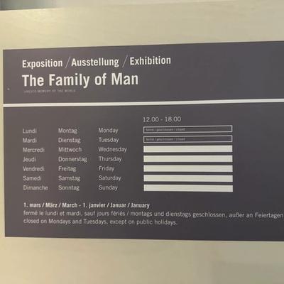 4C4: VISITE DE L'EXPOSITION "THE FAMILY OF MAN" À CLERVAUX — photo 1