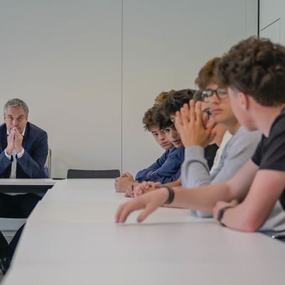 ENTREVUE VUM HÄR MINISTER CLAUDE MEISCH MAT DER 4C7, GEWËNNER VUM CONCOURS VUN DER BPB — photo 6