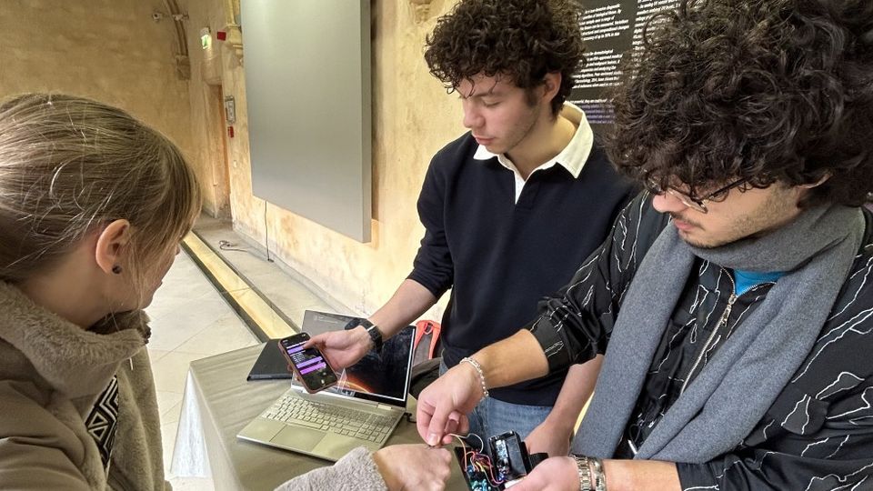 NOTRE PROJET "AURA" AU SCIENCE FESTIVAL À L'ABBAYE NEIMËNSTER. (22. - 23.11.2025)