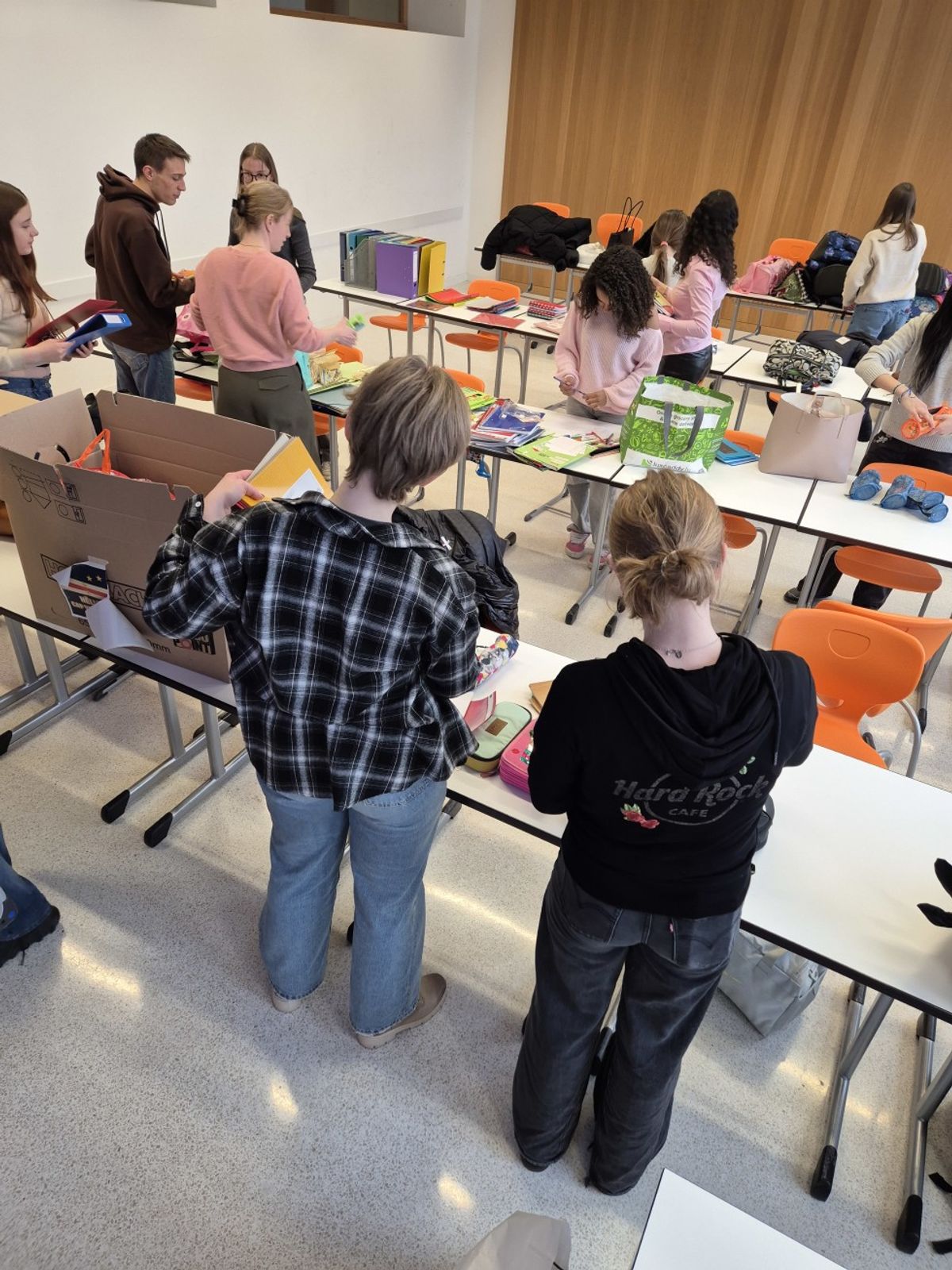 COURS FACULTATIF "DÉVELOPPEMENT DURABLE - SOLIDARITÉITSGRUPP": COLLECTE POUR LE CAP-VERT.