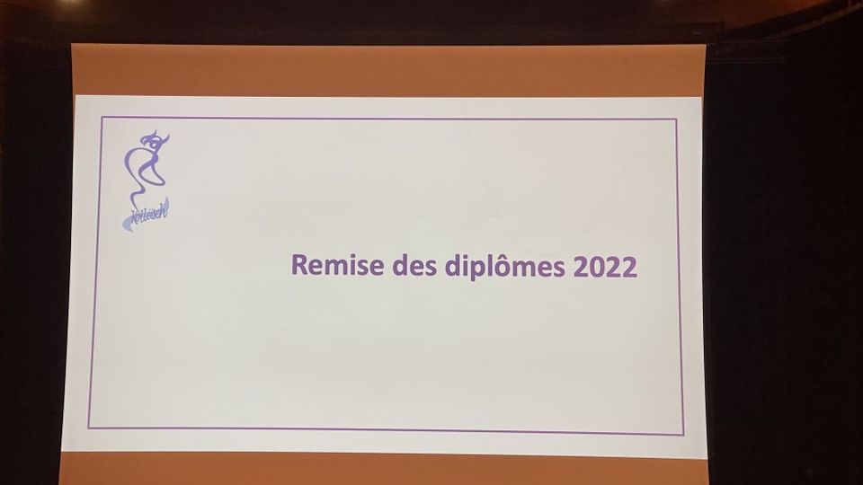 Remise des diplômes 2022