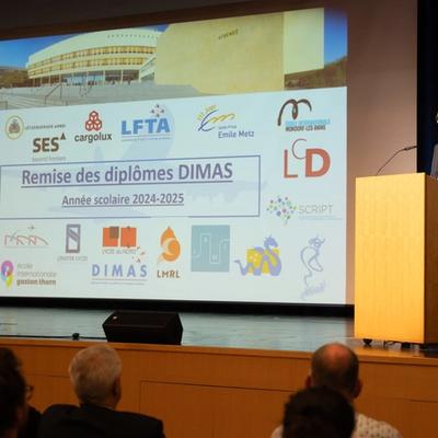 REMISE DES DIPLÔMES DIMAS EN PRÉSENCE DE M. LE MINISTRE CLAUDE MEISCH — photo 2
