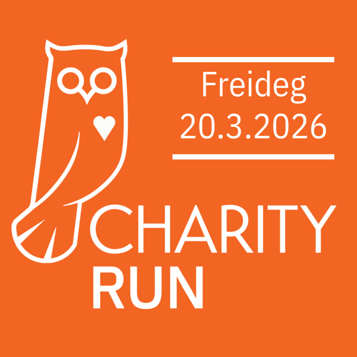 ONG: CHARITY RUN 2026.