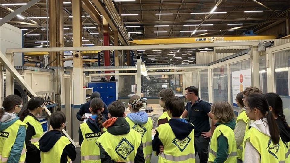 LA 7C3 CHEZ GOODYEAR: MATINÉE DE DÉCOUVERTE D'ENTREPRISES
