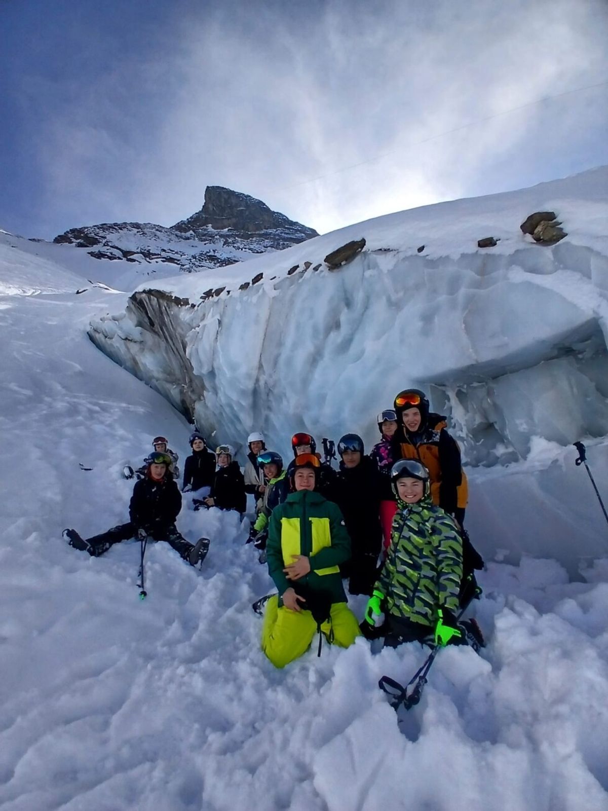 6C1: EIS SPORTKLASS OP HIREM SKI-STAGE UM KITZSTEINHORN. (22.-28.03.26)